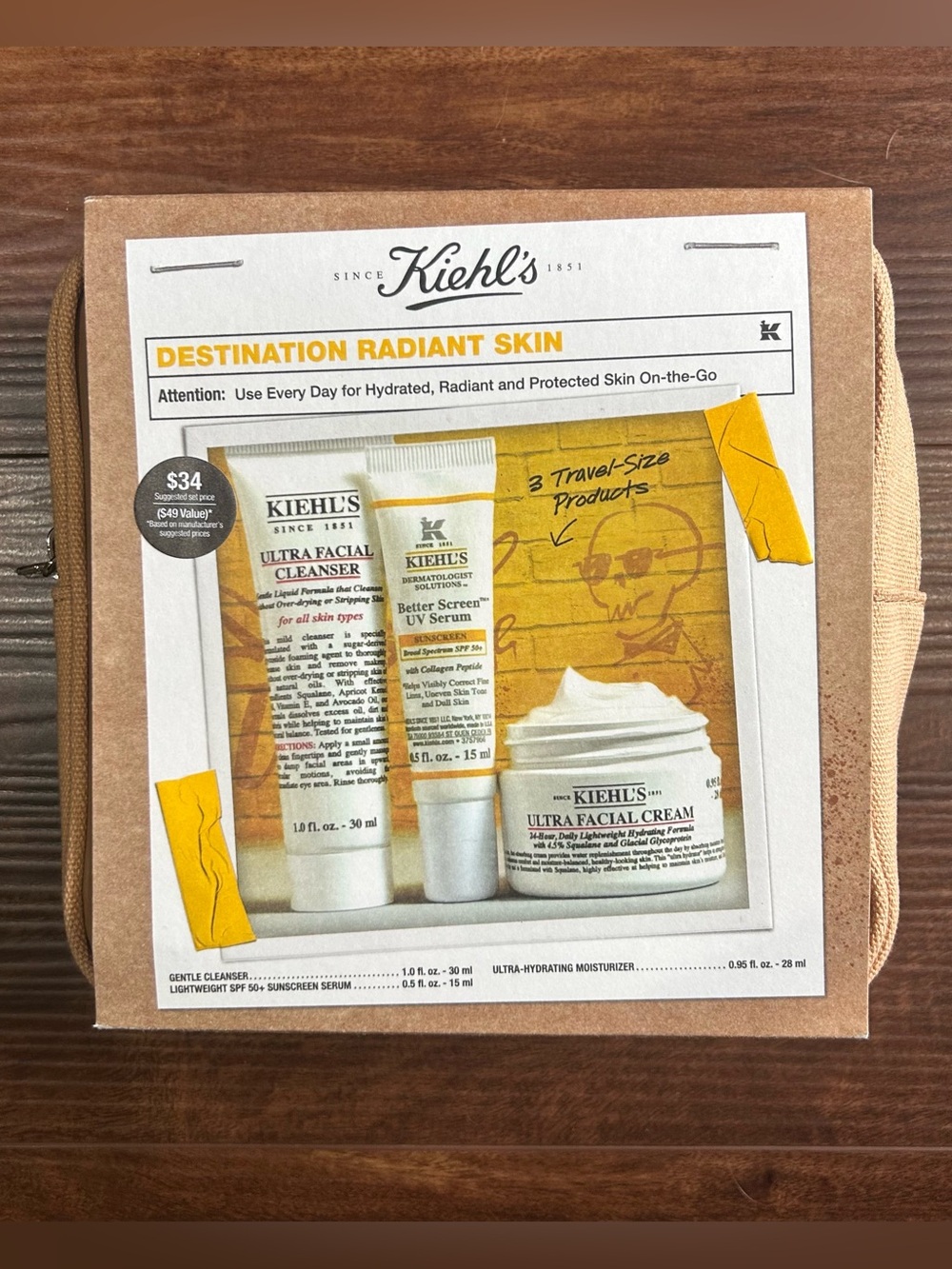 Kiehl's Destination Radiant Skin Set - Picture 6 of 9